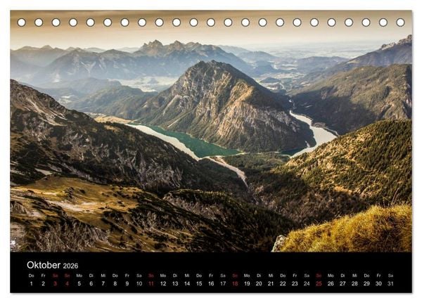 Produktbild: Bergpixel "H&ouml;henrausch und Leidenschaft" (Tischkalender 2026 DIN A5 quer), CALVENDO Monatskalender
