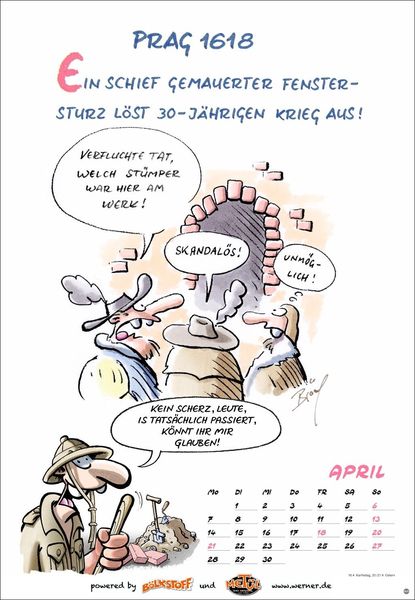 'Werner Kalender 2025' - 'Athesia'