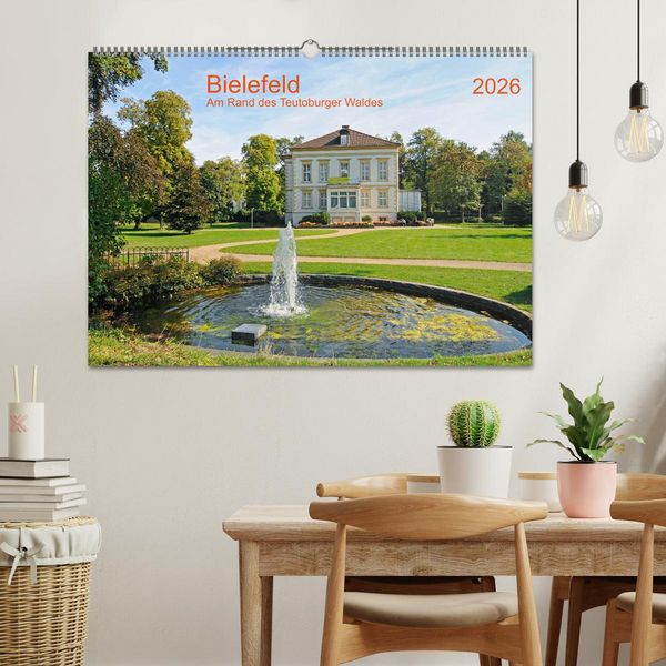 Produktbild: Bielefeld Am Rand des Teutoburger Waldes (Wandkalender 2026 DIN A2 quer), CALVENDO Monatskalender