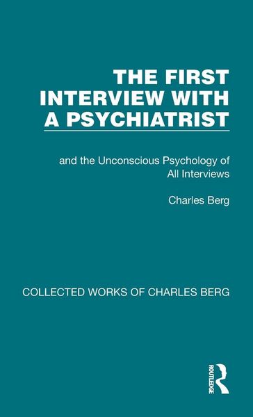 Produktbild: The First Interview with a Psychiatrist