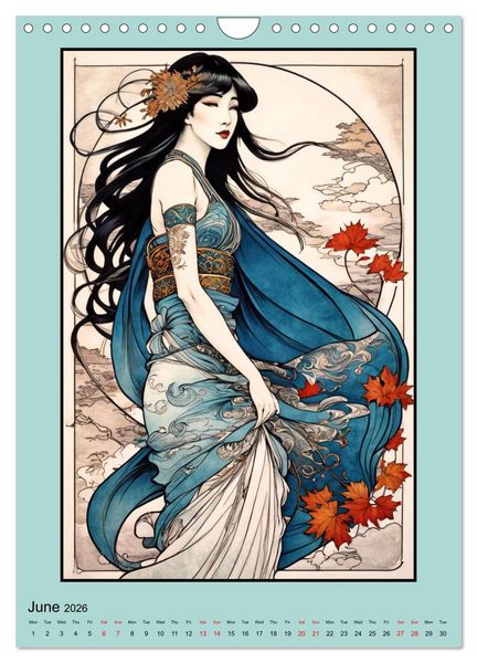 Produktbild: Women's Images of the Belle &Eacute;poque (Wall Calendar 2026 DIN A4 portrait), CALVENDO 12 Month Wall Calendar