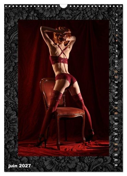 Produktbild: Belles femmes en lingerie (Calendrier mural 2027 DIN A3 horizontal), CALVENDO calendrier mensuel