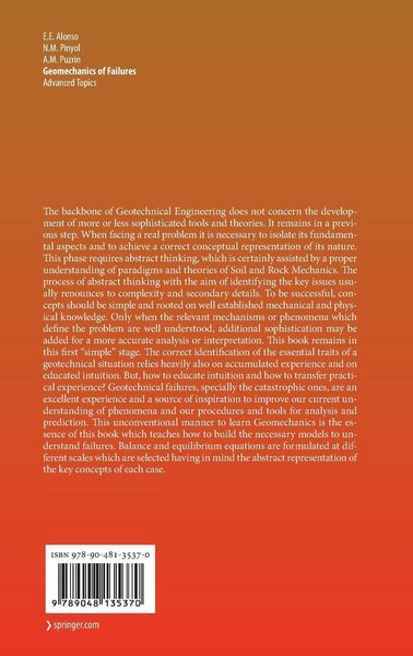 Produktbild: Geomechanics of Failures. Advanced Topics