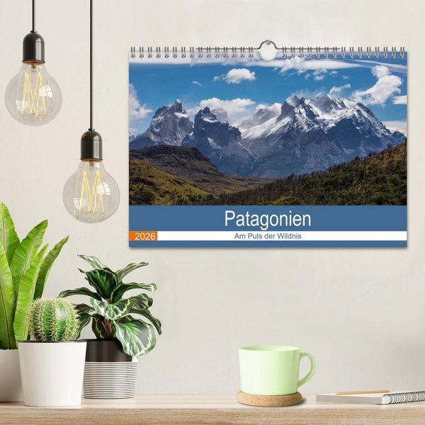 Produktbild: Patagonien - Am Puls der Wildnis (Wandkalender 2026 DIN A4 quer), CALVENDO Monatskalender