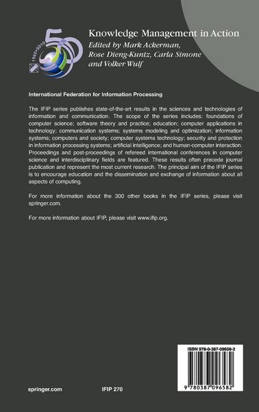 Produktbild: Knowledge Management in Action