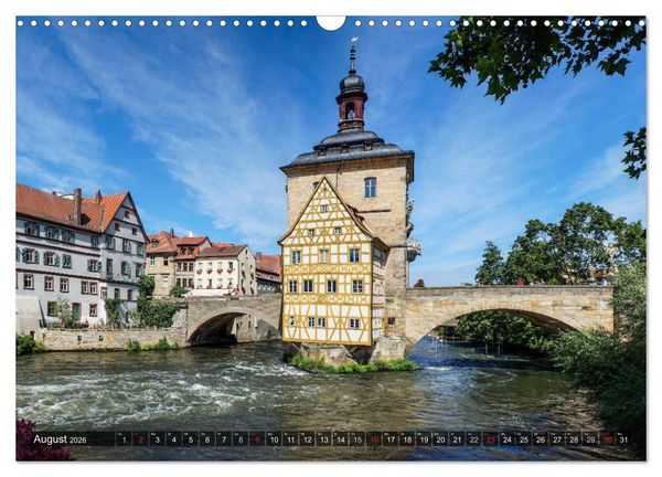 Produktbild: Deutschland - Malerische St&auml;dte (Wandkalender 2026 DIN A3 quer), CALVENDO Monatskalender