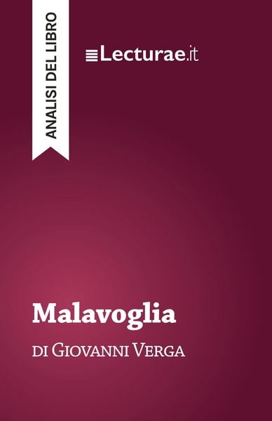 I Malavoglia - Giovanni Verga (analisi del libro), Taschenbuch von Tommaso Rossi, Lecturae.it, 9782390801719