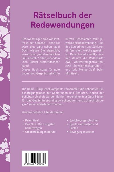 Produktbild: R&auml;tselbuch der Redewendungen
