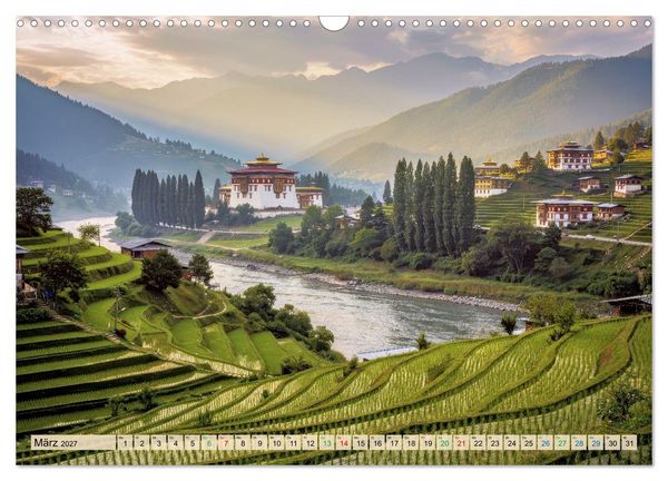 Produktbild: Die sch&ouml;nsten Orte - Weltweit (Wandkalender 2027 DIN A3 quer), CALVENDO Monatskalender