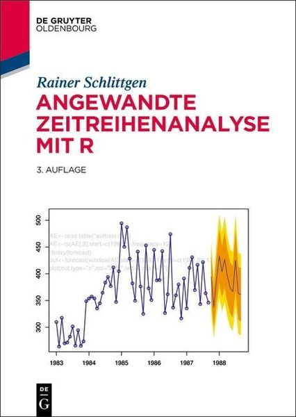 Produktbild: Angewandte Zeitreihenanalyse mit R