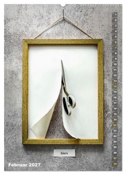 Produktbild: Mitarbeiter des Monats (hochwertiger Premium Wandkalender 2027 DIN A2 hoch), Kunstdruck in Hochglanz