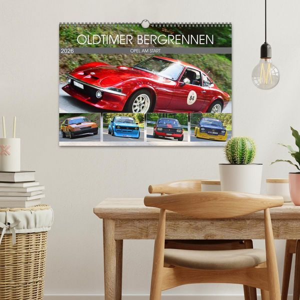 Produktbild: OLDTIMER BERGRENNEN - OPEL AM START (Wandkalender 2026 DIN A3 quer), CALVENDO Monatskalender