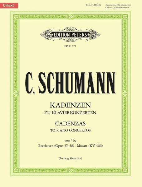 Produktbild: Kadenzen zu Klavierkonzerten