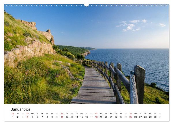 Produktbild: Bornholm (Wandkalender 2026 DIN A2 quer), CALVENDO Monatskalender