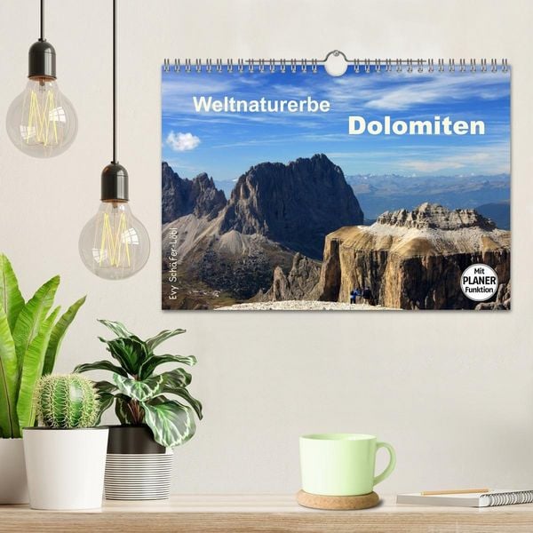Produktbild: Weltnaturerbe DOLOMITEN (Wandkalender 2027 DIN A4 quer), CALVENDO Monatskalender