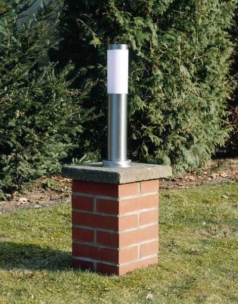 Produktbild: Brilliant 43684/82 Chorus Außenstandleuchte LED E27 10W Edelstahl