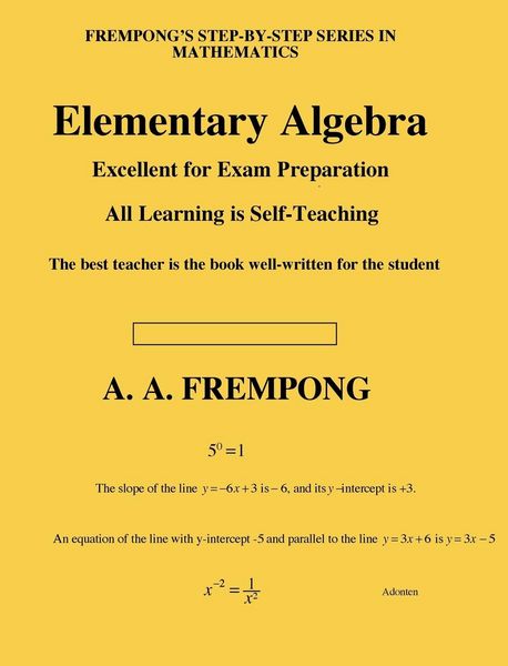 Produktbild: Elementary Algebra