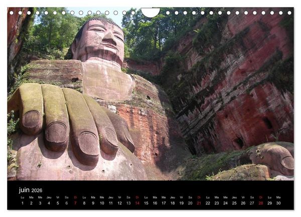 Produktbild: La Chine, Terre de merveilles (Calendrier mural 2026 DIN A4 vertical), CALVENDO calendrier mensuel