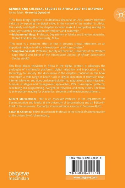 Produktbild: Television in Africa in the Digital Age