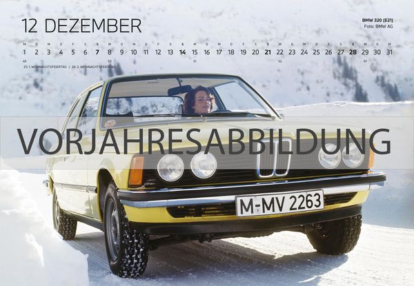 Produktbild: BMW Classic Wandkalender 2026 DE