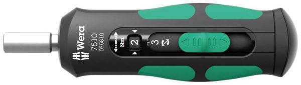 Produktbild: Drehmomentschraubendreher 7510 1/4 Zoll 1-3 Nm WERA