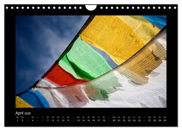 Produktbild: Tibet (Wandkalender 2026 DIN A4 quer), CALVENDO Monatskalender