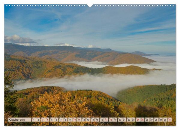 Produktbild: Vogesen - wundersch&ouml;n (hochwertiger Premium Wandkalender 2026 DIN A2 quer), Kunstdruck in Hochglanz