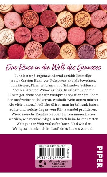 Produktbild: Gebrauchsanweisung f&uuml;r Wein