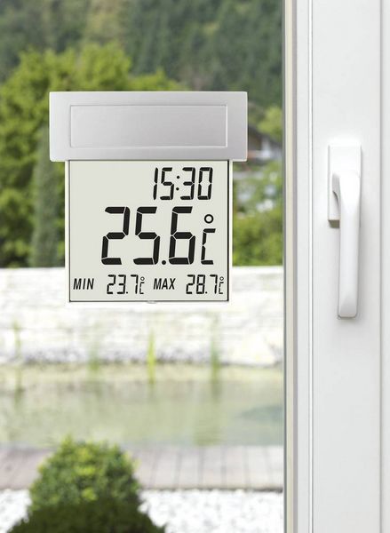 Produktbild: TFA Dostmann Vision Solar Thermometer Silber 30.1035