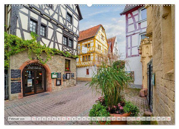 Produktbild: Bensheim Impressionen (hochwertiger Premium Wandkalender 2026 DIN A2 quer), Kunstdruck in Hochglanz