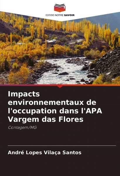 Produktbild: Impacts environnementaux de l'occupation dans l'APA Vargem das Flores