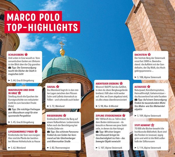 Produktbild: MARCO POLO Reisef&uuml;hrer Steiermark