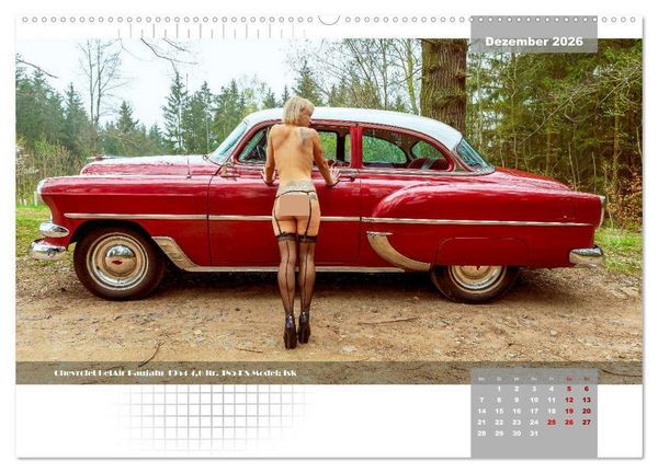 Produktbild: US-Car Classic's (Wandkalender 2026 DIN A2 quer), CALVENDO Monatskalender