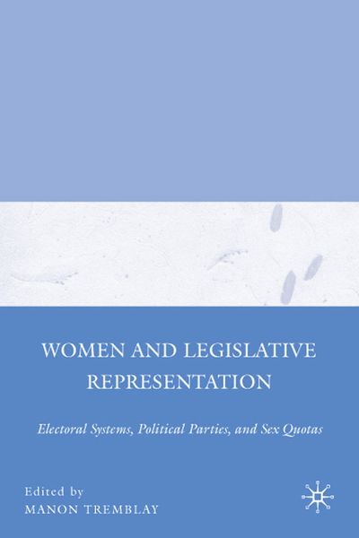 Produktbild: Women and Legislative Representation