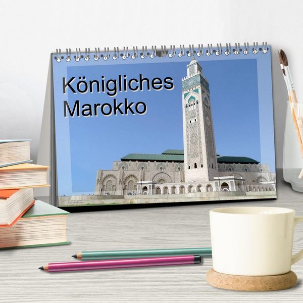 Produktbild: K&ouml;nigliches Marokko (Tischkalender 2026 DIN A5 quer), CALVENDO Monatskalender