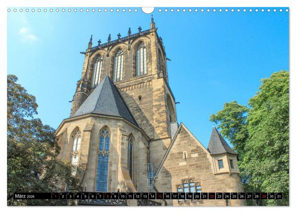 Produktbild: Kirchen in K&ouml;ln - Heilige St&auml;tten und imposante Bauten (Wandkalender 2026 DIN A3 quer), CALVENDO Monatskalender