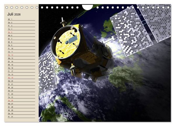 Produktbild: Raumfahrt und Weltall (Wandkalender 2026 DIN A4 quer), CALVENDO Monatskalender