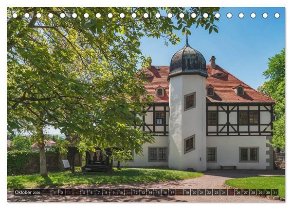 Produktbild: Ein Wochenende in Radebeul (Tischkalender 2026 DIN A5 quer), CALVENDO Monatskalender