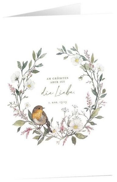 Produktbild: Glaube, Hoffnung, Liebe - Faltkarten-Set