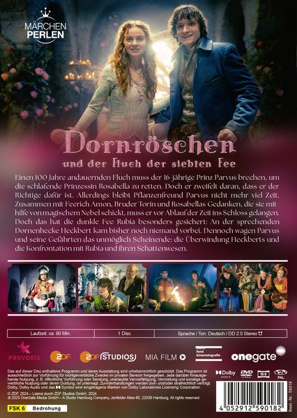 Produktbild: M&auml;rchenperlen: Dornr&ouml;schen und der Fluch der siebten Fee
