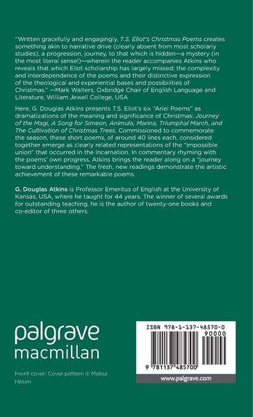 Produktbild: T.S. Eliot&rsquo;s Christmas Poems