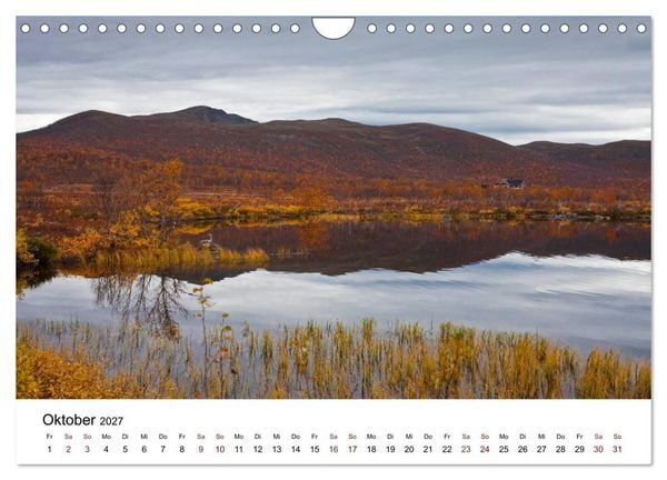 Produktbild: Skandinavien - Hoch im Norden (Wandkalender 2027 DIN A4 quer), CALVENDO Monatskalender