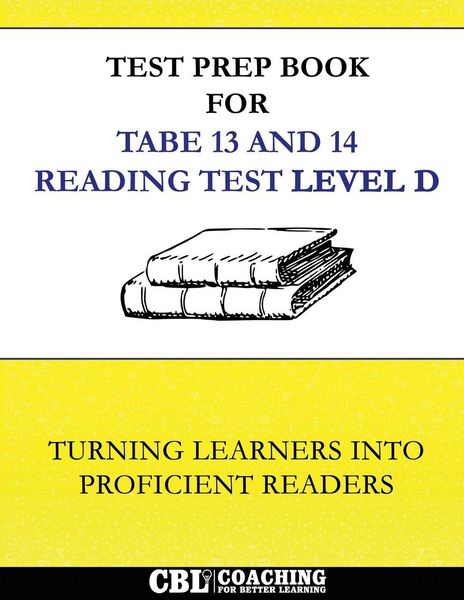 Produktbild: Test Prep Book for TABE 13 and 14 Reading Test Level D