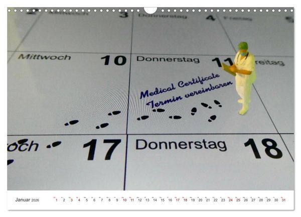 Produktbild: Follow me - fliegen anders erleben (Wandkalender 2026 DIN A3 quer), CALVENDO Monatskalender