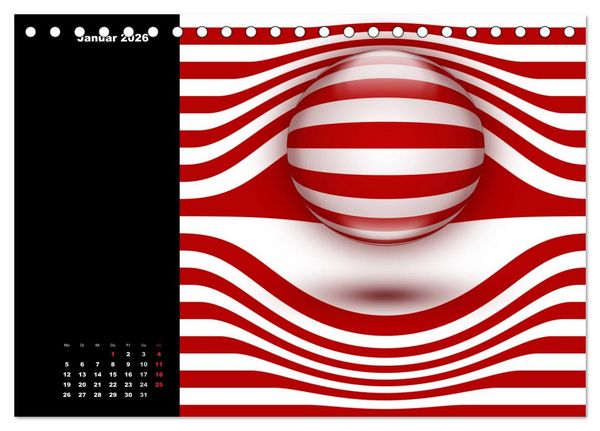 Produktbild: Eine runde Sache (Tischkalender 2026 DIN A5 quer), CALVENDO Monatskalender