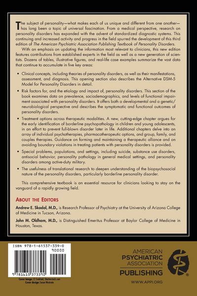 Produktbild: The American Psychiatric Association Publishing Textbook of Personality Disorders