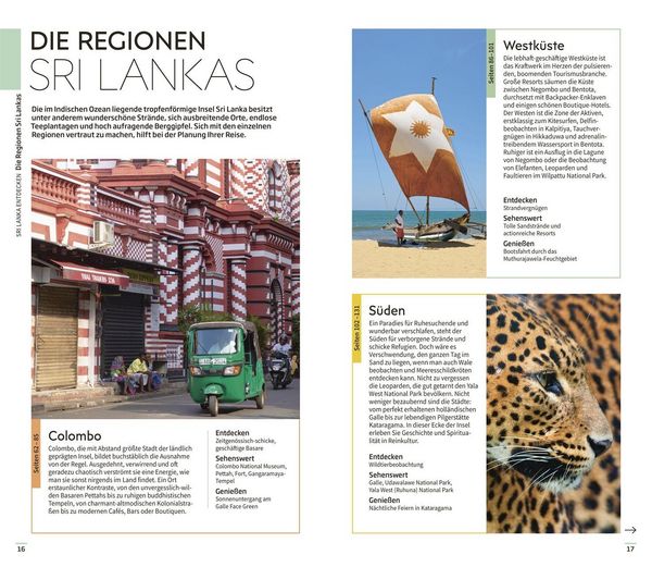 Produktbild: Vis-&agrave;-Vis Reisef&uuml;hrer Sri Lanka