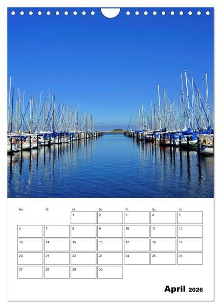 Produktbild: Marina Heiligenhafen (Wandkalender 2026 DIN A4 hoch), CALVENDO Monatskalender