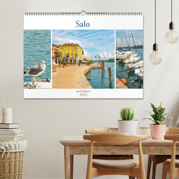 Produktbild: Salo am Gardasee (Wandkalender 2026 DIN A2 quer), CALVENDO Monatskalender