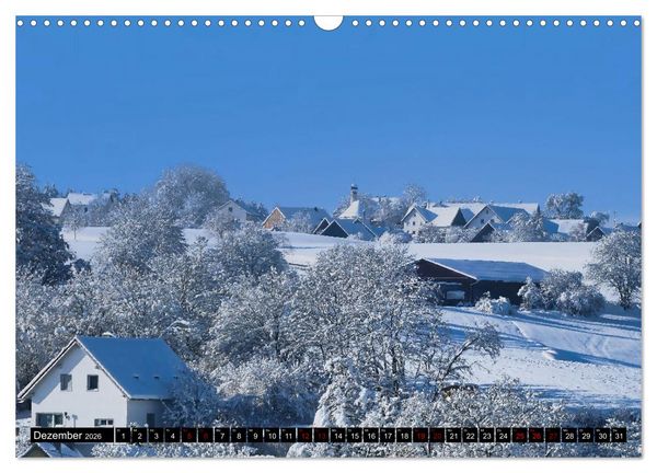 Produktbild: Die Stauden - Heimat in den westlichen W&auml;lder Augsburg (Wandkalender 2026 DIN A3 quer), CALVENDO Monatskalender
